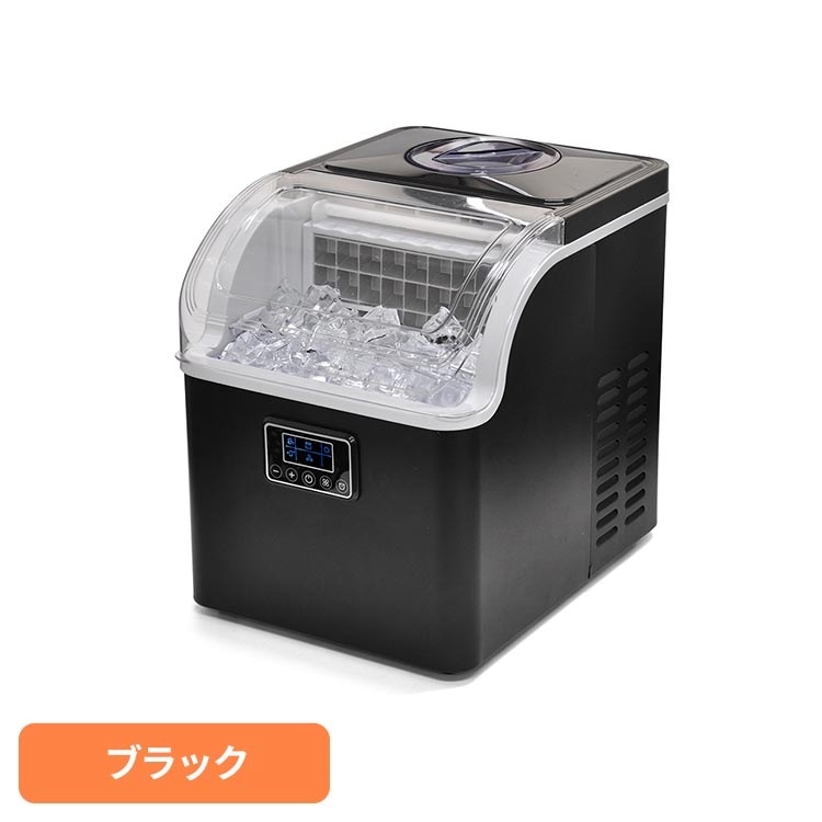 【人気商品】クリスタル製氷機 ブラック VS-ICE014