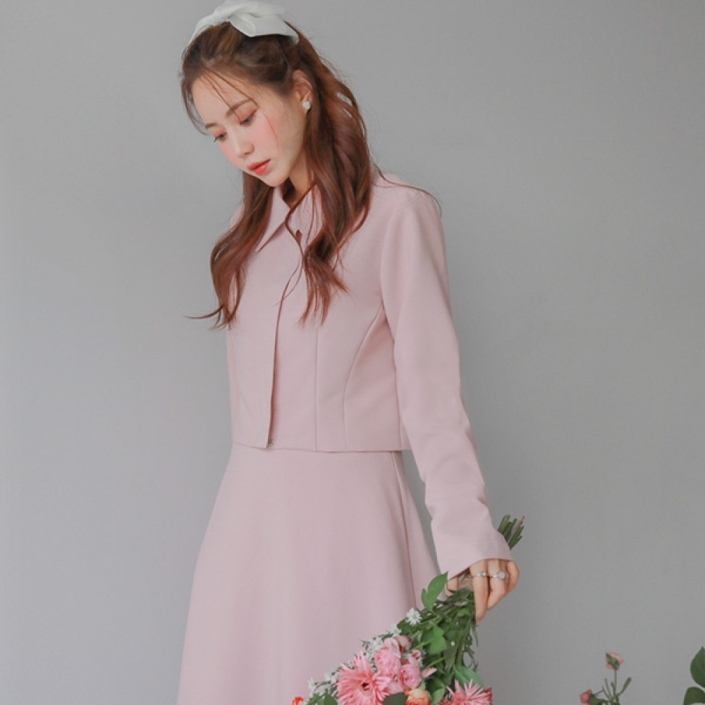 (JSTYLEのイーブレット) イーブレットハッセルビージャケットツーピースセット Jスタイル