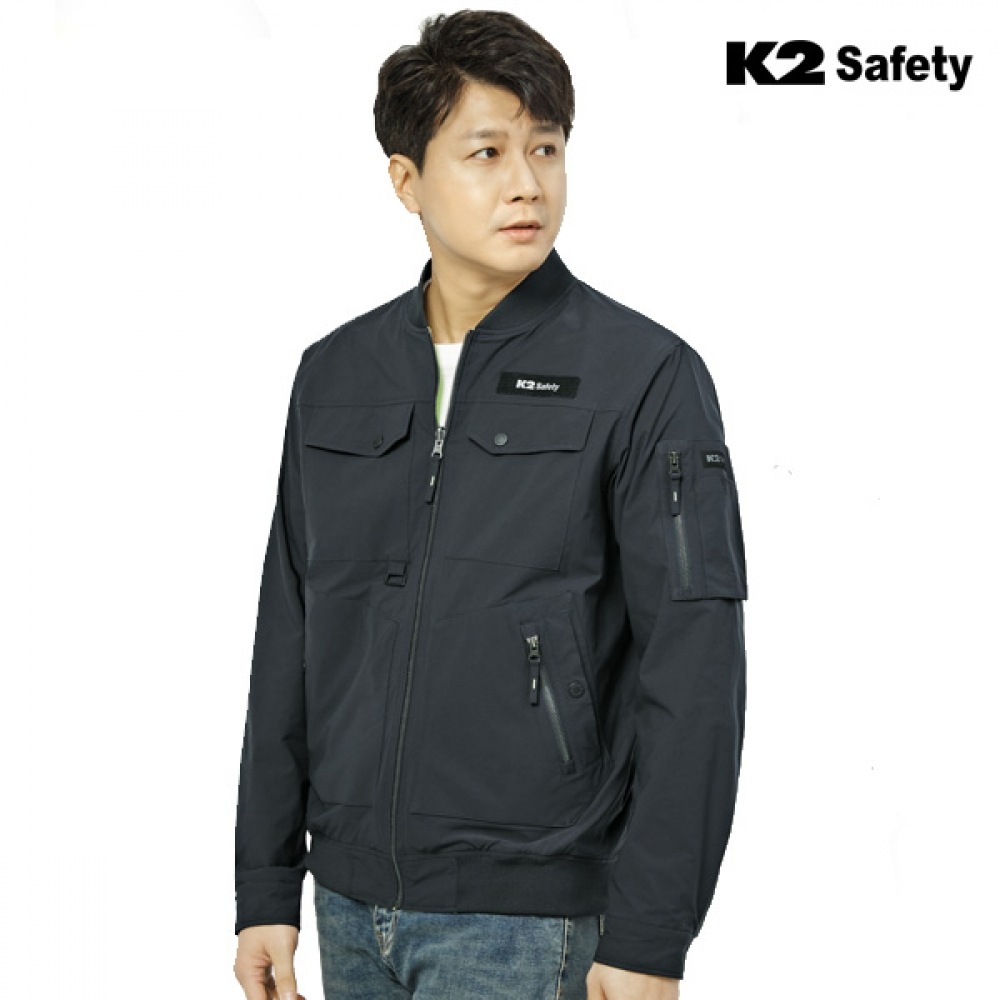 (K2セーフティ) K2セーフティ JK-2108 メンズ両面ジャケットジャンパー