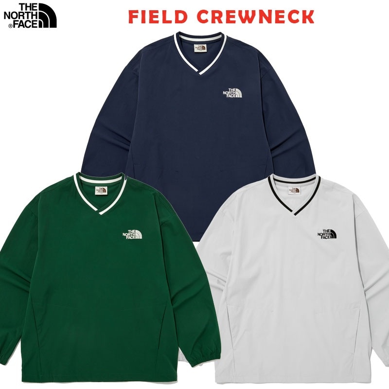 韓国正規品保証 関税負担なし NM5MP06J FIELD CREWNECKデイリー 基本 着装 男子 女子 人気 韓国 ファッション 男女共用 アウトドア