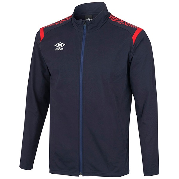 サッカー ウォームアップジャケット ネイビー レッド XO UAS2350 NVRD XO