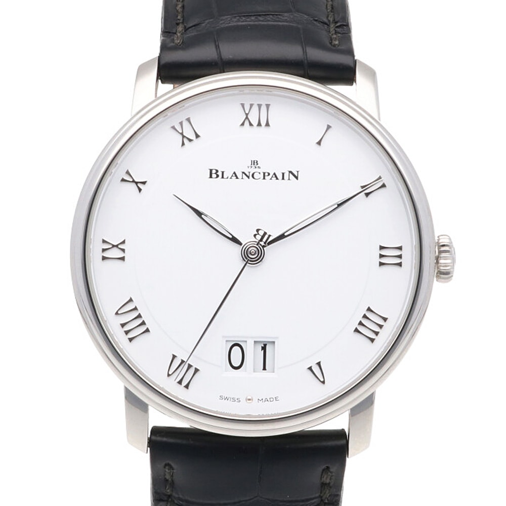 ブランパン ヴィルレ グランドデイト 腕時計 ステンレススチール 6669-1127 自動巻き 1年保証 Blancpain 中古