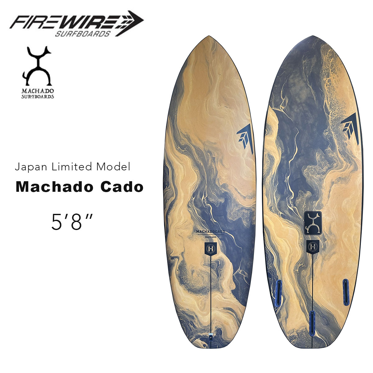 ファイヤーワイヤー サーフボード マチャド カド 日本限定モデル FIREWIRE SURFBOARDS Machado Cado Japan Limited Model ロブ・マチャド