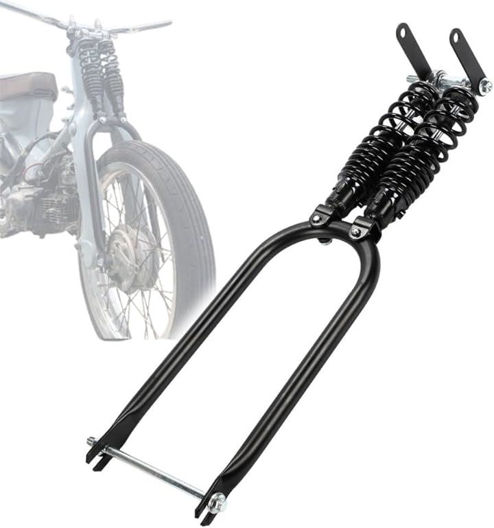 互換品 ホンダ カブ C50 C70 C90 スーパーカブ リトルカブ 対応 スプリンガーフォーク 社外品 汎用品 カスタム パーツ(ブラック)
