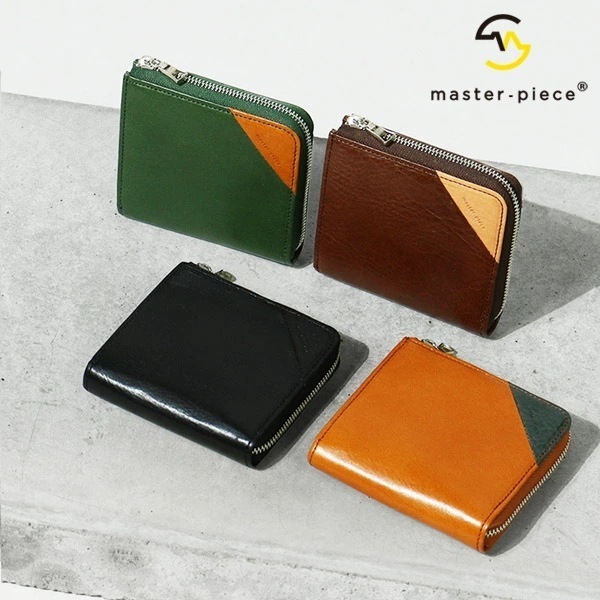 二つ折り財布 メンズ 本革 日本製 Corner コーナー ミドルウォレット メンズ L字型 ミニ財布 レザー 223852 ブランド [正規取扱店]