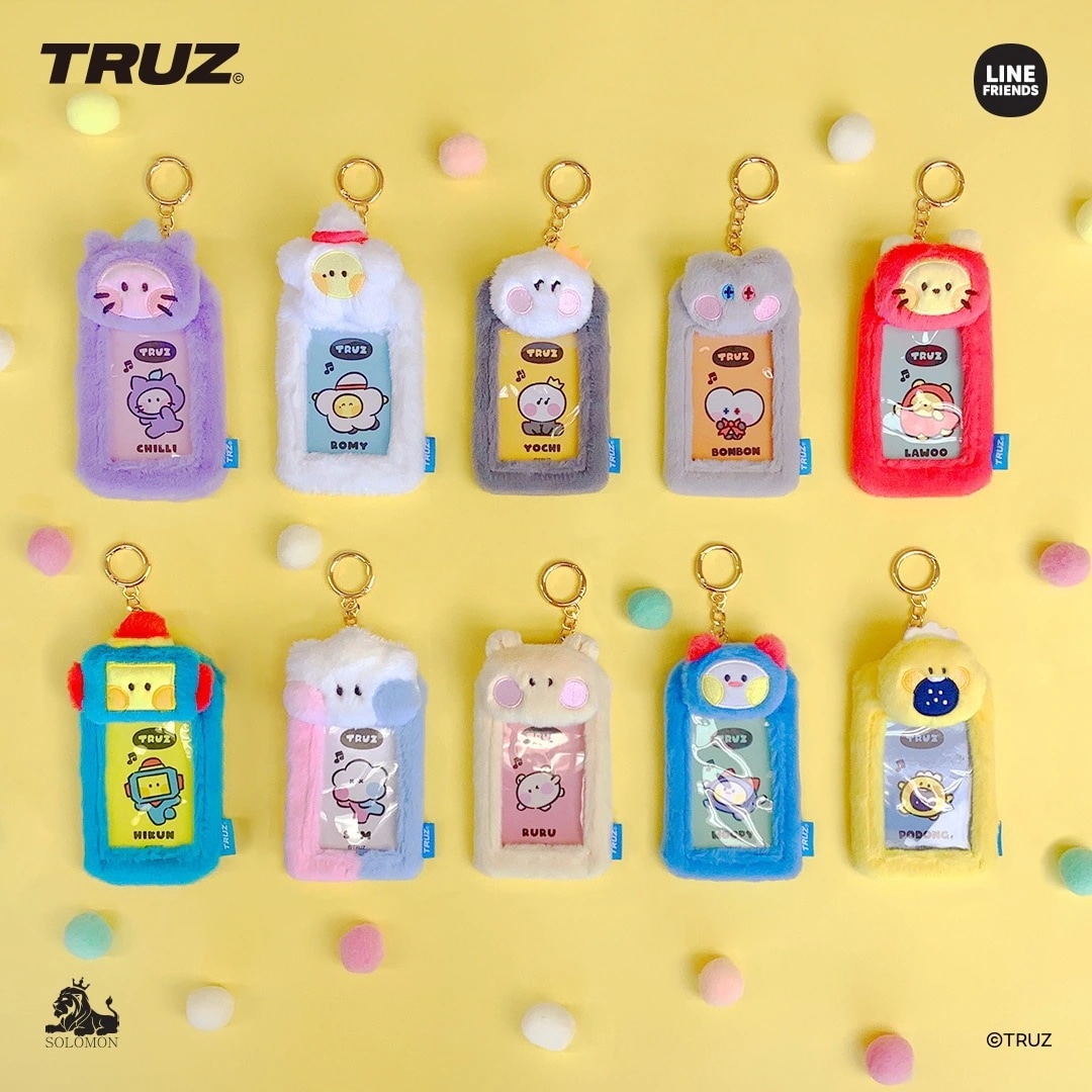 Qoo10] ライン・フレンズ TRUZ minini フォトカードホル