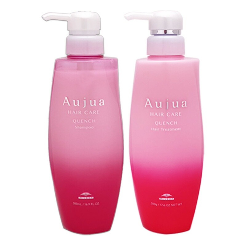 クエンチ シャンプー & ヘアトリートメント 500ml（本体） うるおい 乾燥毛 保湿　－60－