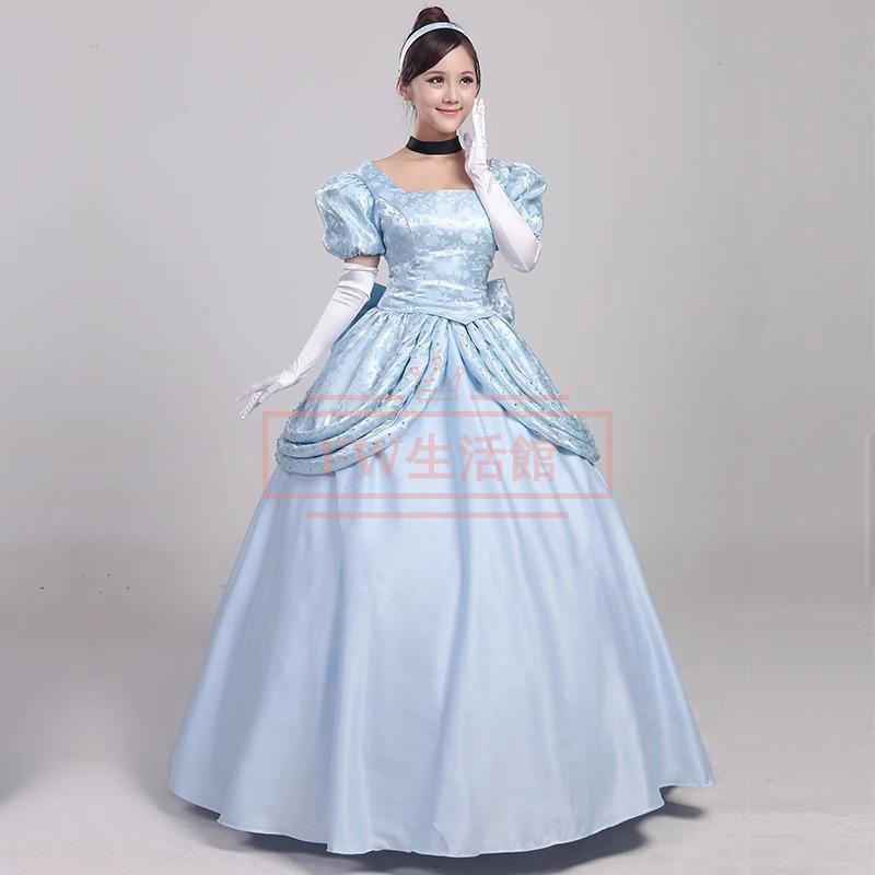 【新品開催 即納】シンデレラ コスプレ衣装 プリンセス ドレス Cinderella コスプレ 衣装 コスチューム ハロウィン レディース プリンセス ハロウィン
