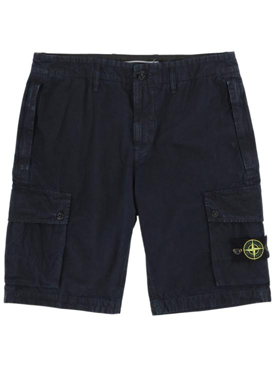 STONE ISLAND Men Shorts L100019 S00WAV0120 Black