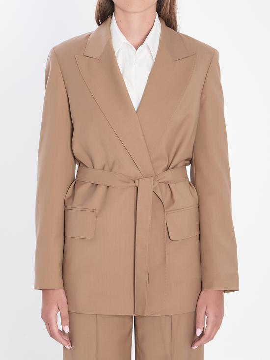 MAX MARA Women Jackets 2521046101600 BEIGE