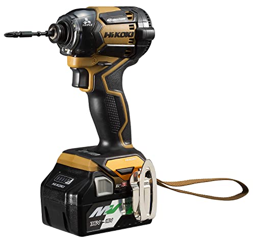 36V インパクトドライバ WH36DC 2XPS GC 台数限定生産色 グランドキャメル Bluetooth搭載蓄電池2個 充電器 ケース 限定カラープレート付き