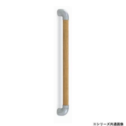 シロクマ ダエン手すりディンプル シルバー/Lオーク BR-519 800mm