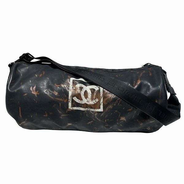 シャネル スポーツライン ワンショルダー ラバー バッグ ショルダーバッグ ユニセックス【中古】