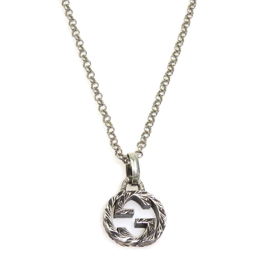 グッチ GUCCI ネックレス インターロッキングG シルバー925 シルバー ユニセックス h31203g