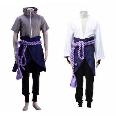 NARUTO疾風伝 サスケ コスプレ衣装 Qoo10] ナルトコスプレ衣装男サスケ服宇智波サスケ : ホビー