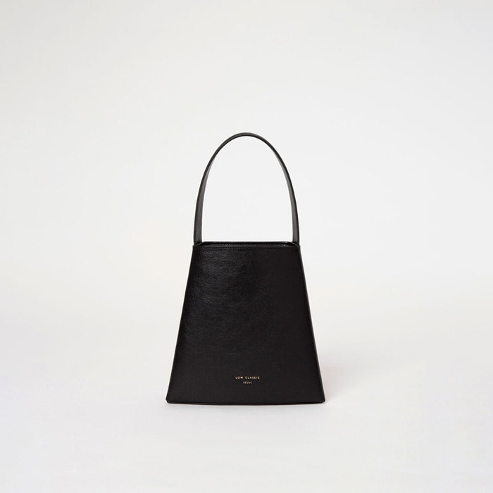 【LOW CLASSIC】 20FW MINI CURVE BAG : BLACK