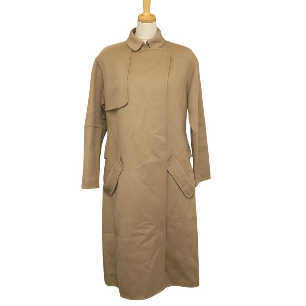 LE CIEL BLEU ルシェルブルー ロングコート 16A69010-1 アパレル アウター ステッチ ウール ロング ウール ブラウン