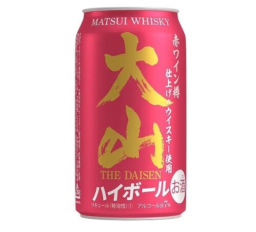【送料無料】松井酒造 大山ハイボール 350ml×1ケース/24本