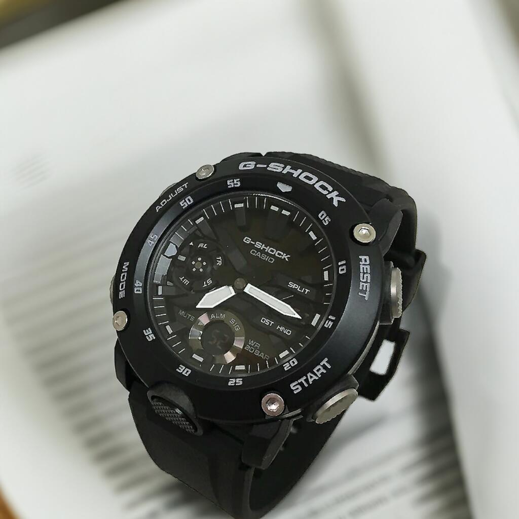 国内正規品 G-SHOCK カシオ メンズウオッチ gショック クロノグラフ GA-2000S-1AJF gショック カーボン プレゼント 腕時計 ラッピング無料 愛の