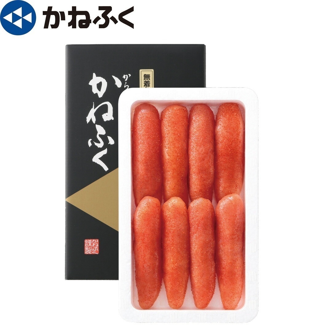 かねふく 無着色からし明太子 450g 【産直メーカー直送品】