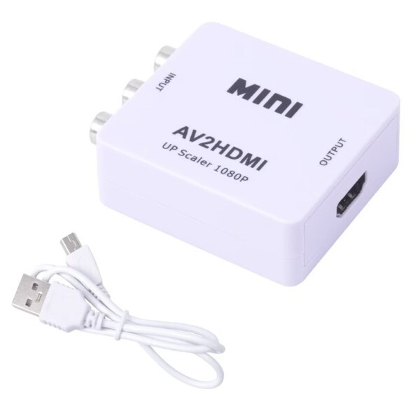 コンポジットをHDMIへ変換するアダプタ ATHA25CWH