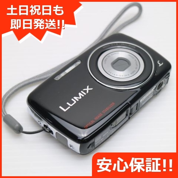 超美品 DMC-S1 ブラック Panasonic LUMIX デジカメ 123