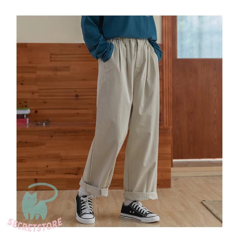 チノパン ワイドパンツ テーパードパンツ レディース パンツ ウエストゴム ズボン ロング ボ ゆったり イージーパンツ カジュアル 春夏 秋
