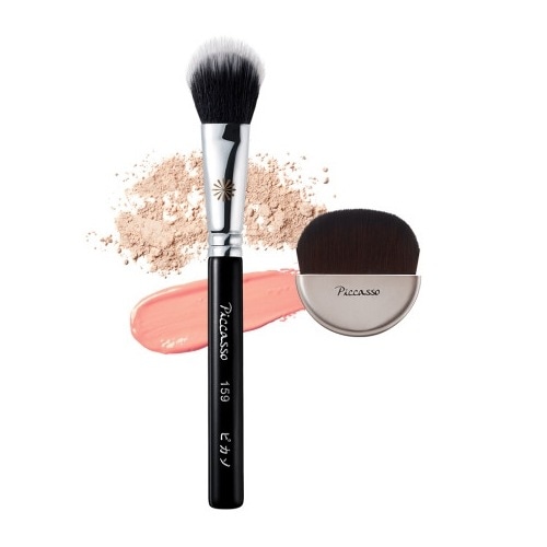 159 パウダー ブラシ(+ミニ フラット ブラシ)