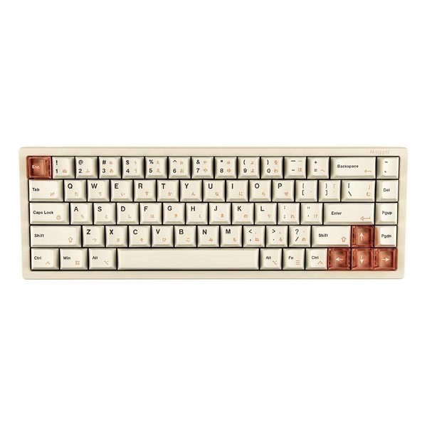 Magger 68 HE Professional E-Milky White ゲーミングキーボード MAGGER68HEPROE-MILKYWH 19,536円