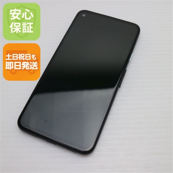 美品 SIMフリー Google Pixel 4a ブラック 白ロム 116