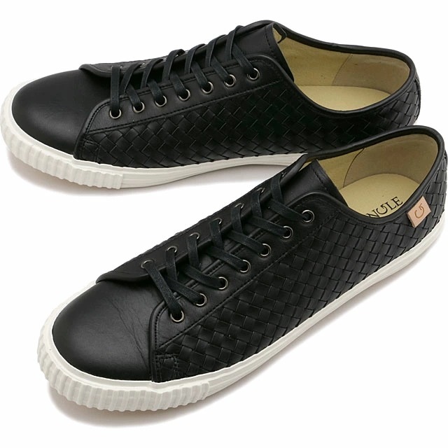 スニーカー [SP384-05] SP-384 メンズ 日本製 カウレザー Black 正規取扱店