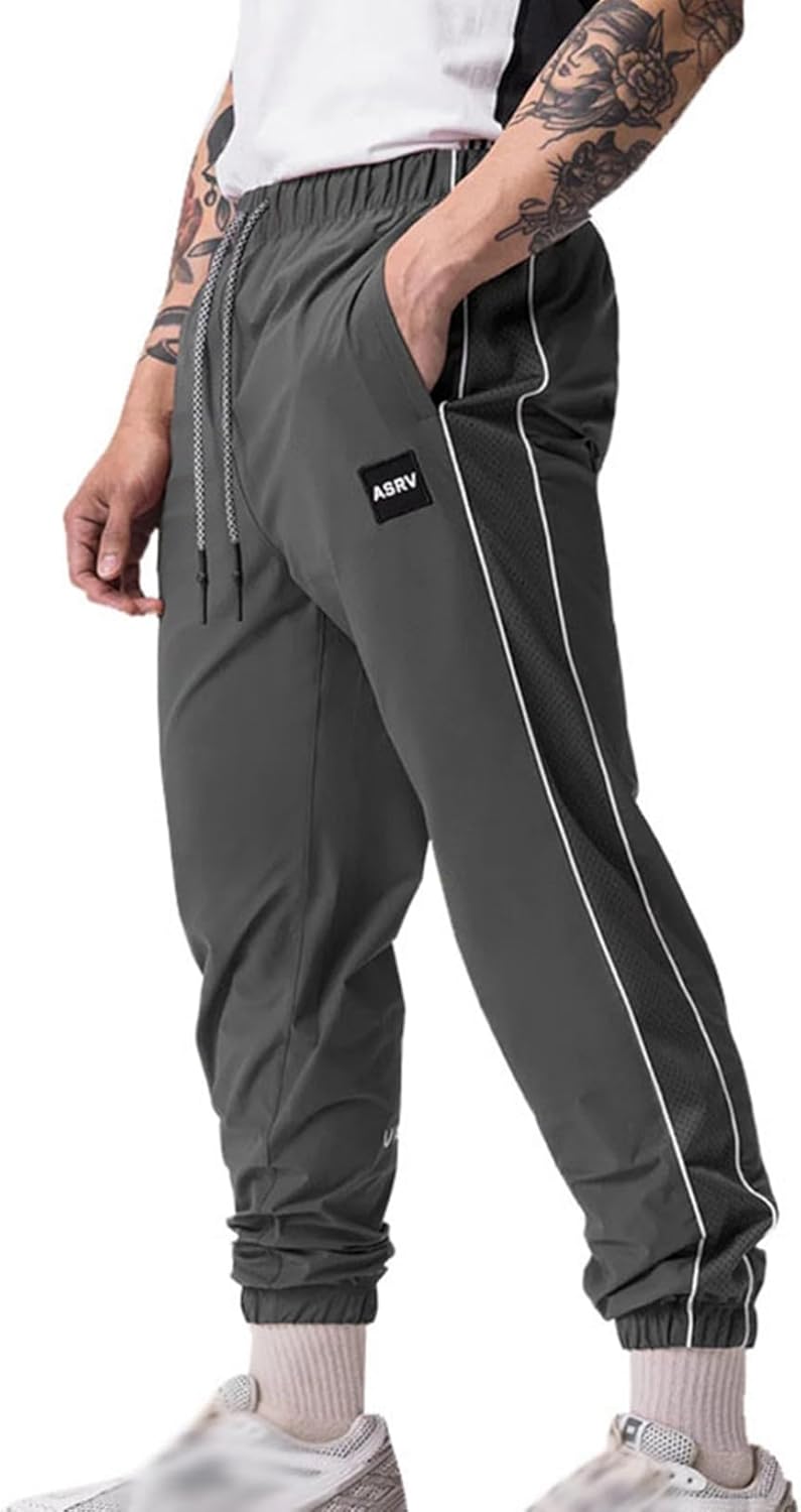 カーゴパンツ 作業パンツ メンズ オーバーサイズ 引き紐 速乾 ロングパンツ 綿麻 ポケット付き リブ裾 リラックスパンツ 軽量 ファッション 男性用 トレンド トレーニング スポーツ カジ