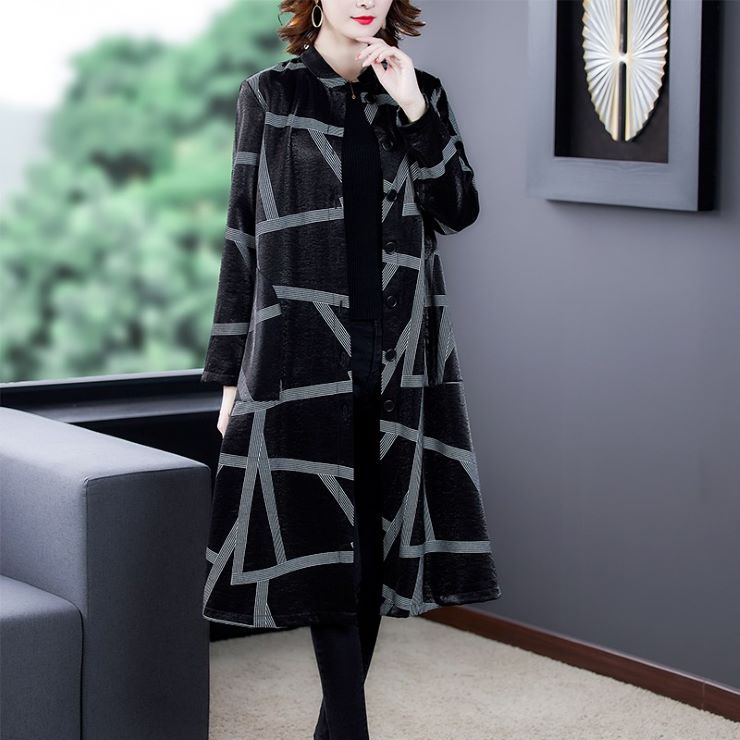 スタンドカラーロングコート コート コート ロング ロング丈