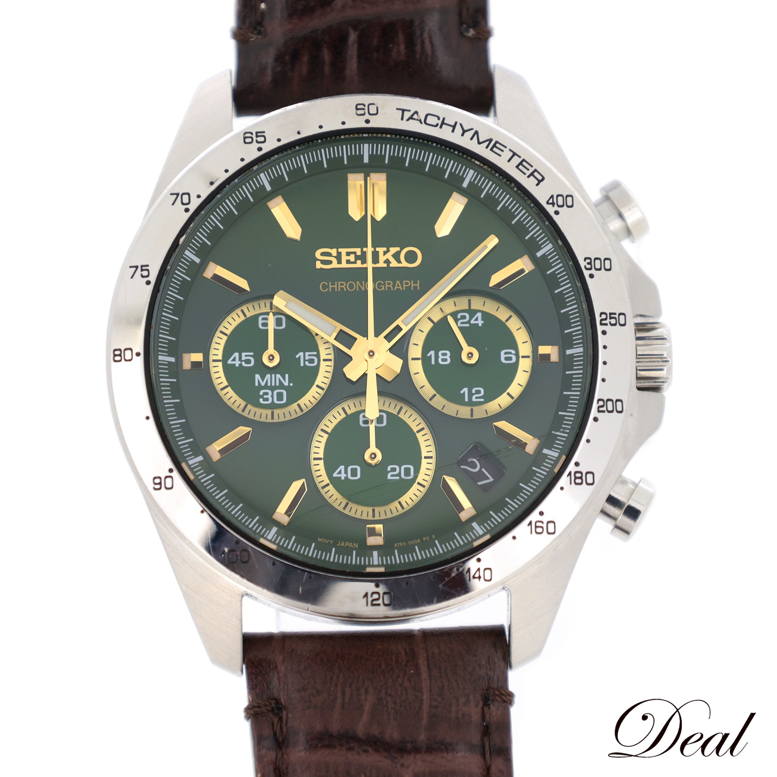 セイコー セレクション スピリット クロノグラフ SBTR017 8T63-00D0 メンズ 腕時計 12,936円