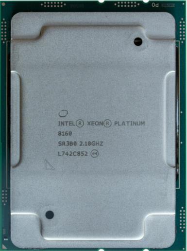 Intel Xeon Platinum 8160 SR3B0 24C 2.1GHz 2.8/3.7GHz 33MB 150W LGA3647 DDR4-2666 17,220円