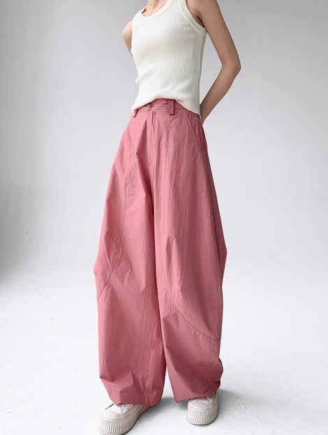 バルーンパンツ ワイドパンツ バルーン カジュアル シンプル メンズライク 春秋 お出かけ デート 7,042円