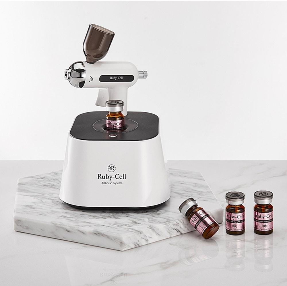 （最新純正） アンプル1box +エアブラシ（エアガン）セット