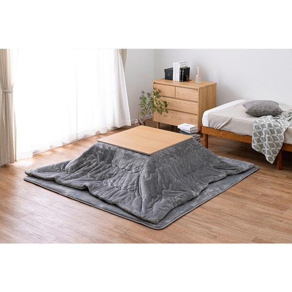 240626613 メレンゲタッチのこたつ掛ふとん 正方形 小 170170 グレー メーカー直送 5,182円