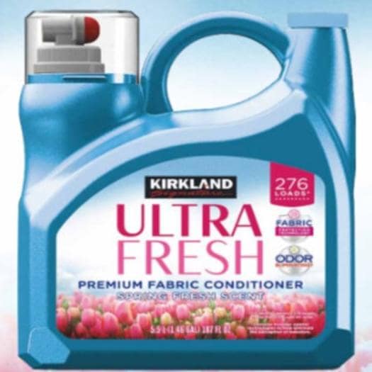 【倉庫直送】カークランドシグネチャー 衣料用柔軟剤フレッシュ 5.5L x 2個セット
