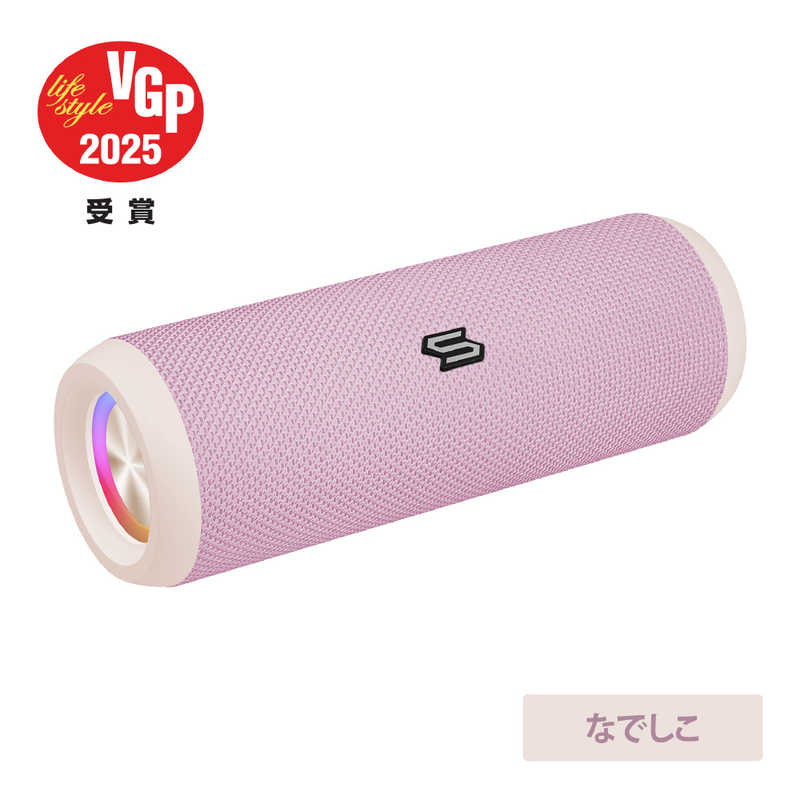 SOUL　S-STORMPOWER 20W(10W＋10W)ハイパワーワイヤレス IPX6 マルチポイント ［防水 /Bluetooth対応］ Nadeshiko　SS96PK