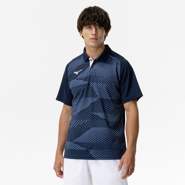 ミズノ MIZUNO ゲームシャツ ラケットスポーツ 半袖 メンズ 62JAC02314