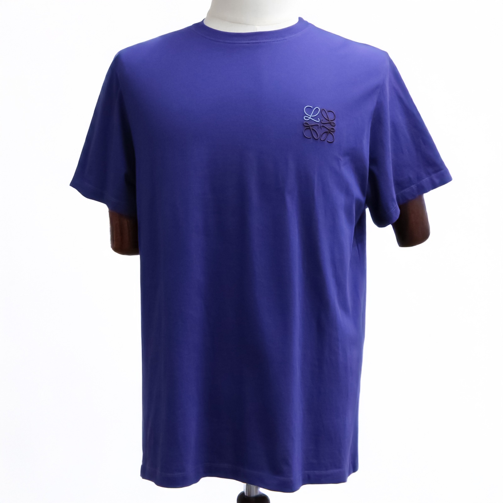 【正規品保証・ほぼ未使用】 アナグラム Tシャツ L ネイビー ブルー メンズ 半袖シャツ シャツ 【TS048】【中古】