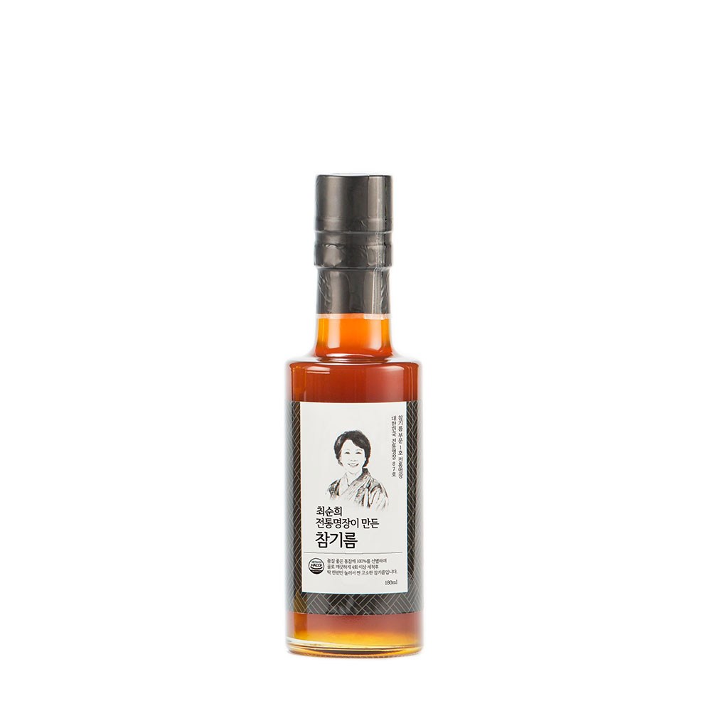 チェスンヒ伝統名所が作ったごま油180ml1個
