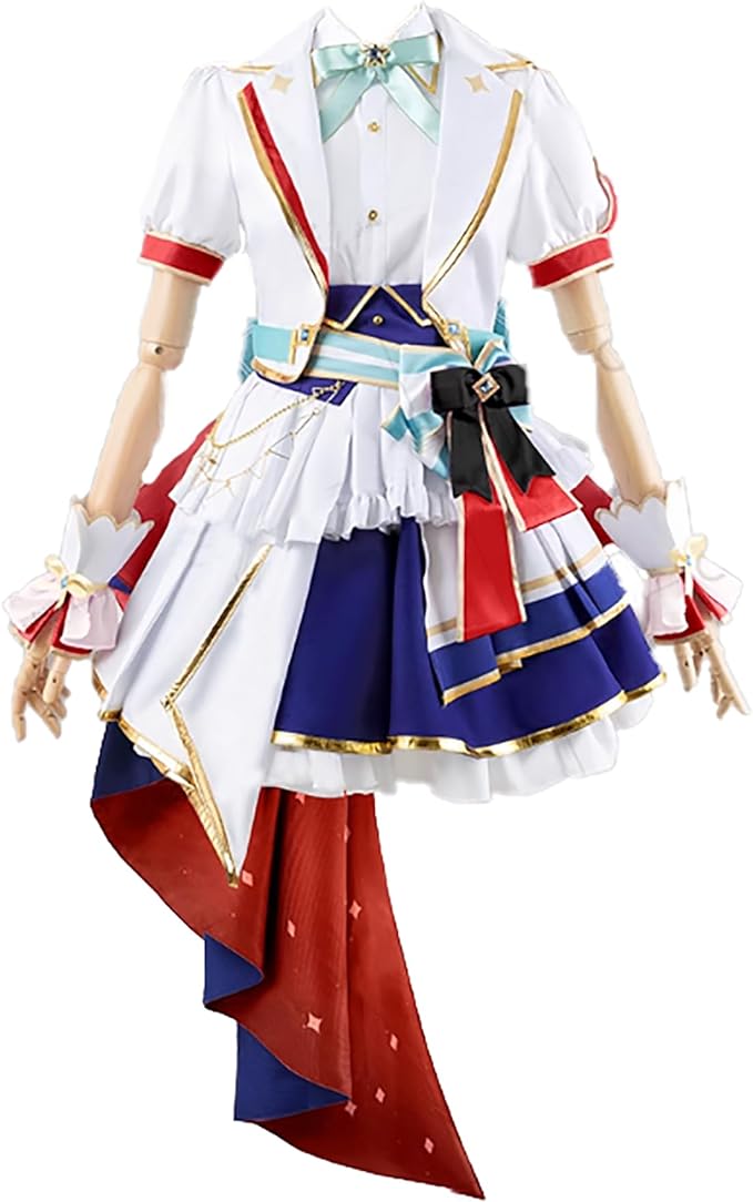 コスプレ衣装 星街すいせい 湊あくあ 百鬼あやめ 沙花叉クロヱ 白上フブキ コスプレ衣装 4期生