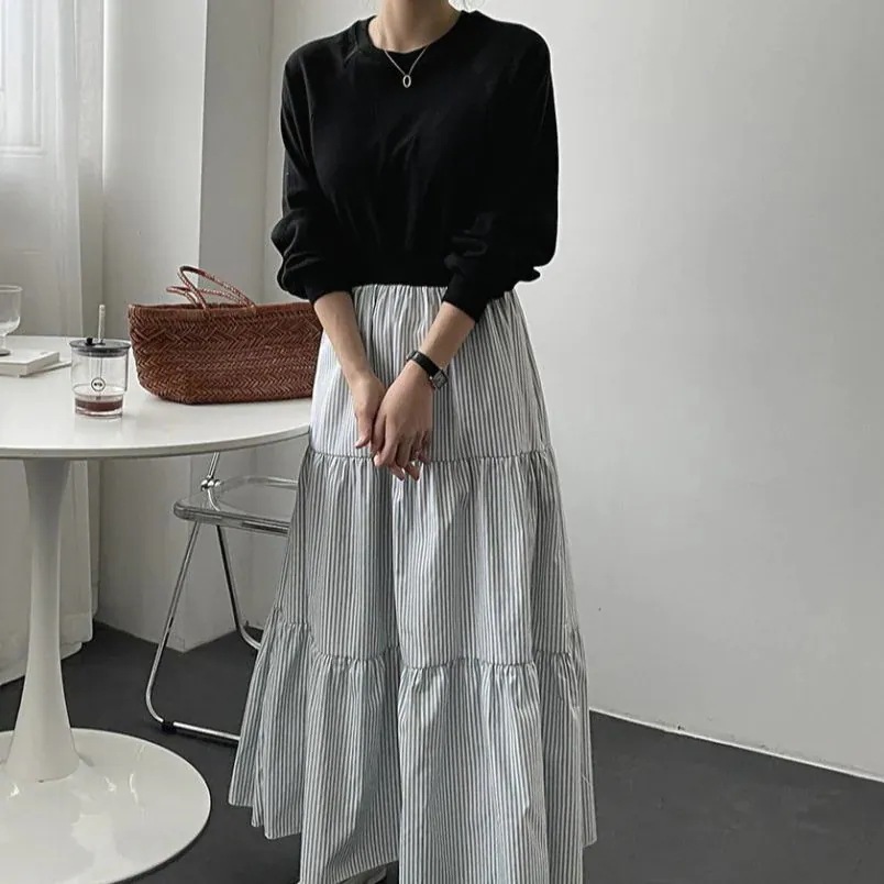 春夏 ワンピース ゆったり 着痩せ ロングワンピース ワンピース レディース30%制限 5,360円