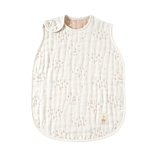 [10mois(ディモワ)-Hoppetta]ふくふくガーゼ(6重ガーゼ)ベビースリーパー FOOD TEXTILE 22211005 5,280円