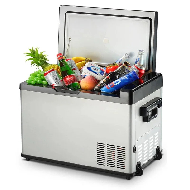 保冷 美容品を保存する 大容量 コンパクト 新品小型 小型車用冷凍冷蔵庫 デュアルユース ポータブル 12v/24v 30L