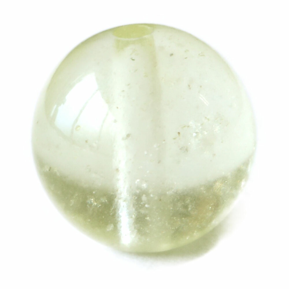 「1点もの 現品」 1粒売り リビアングラス 8mm (実寸7.5mm) パワーストーン バラ売り 天然石 パワーストーン ばら売り ビーズ 穴あき 1玉売り アクセサリー パー zz000245-b