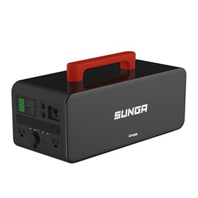 ポータブル電源 GP1500 1700Wh 1500W 純正弦波 周波数50/60Hz切替