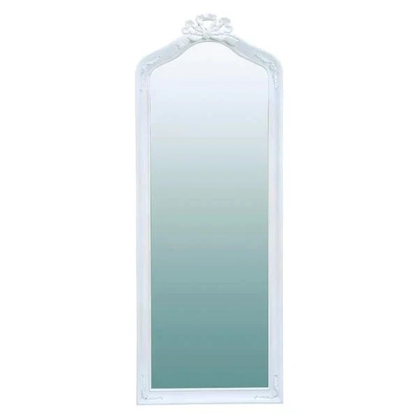 鏡 姿見 全身鏡 ウォールミラー 姿見鏡 ミラー 立掛けミラー かわいい アンティーク クラシカル マホガニー材 大型ミラー